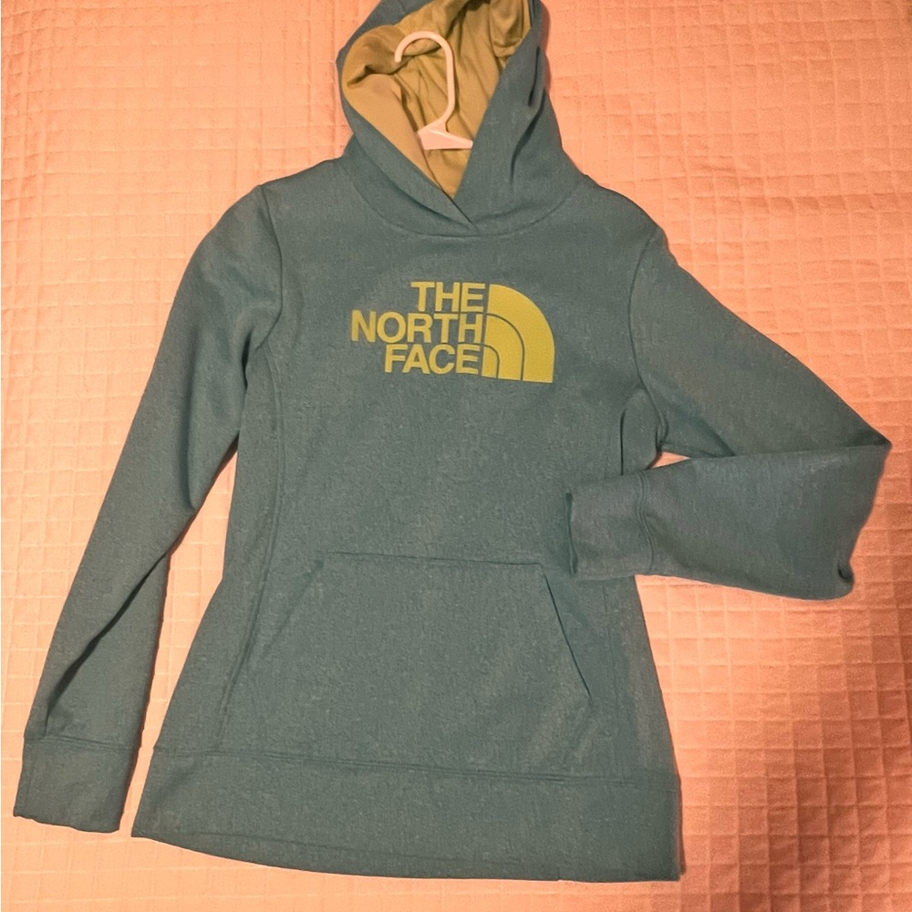 The North Face Lime and Teal Jacket